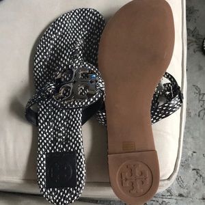 Tory Burch sandals, size 7 1/2.